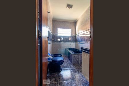 Banheiro da Suíte 2 de casa à venda com 3 quartos, 278m² em Vila Valparaíso, Santo André