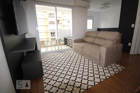 Sala de apartamento à venda com 1 quarto, 41m² em Vila Itapura, Campinas