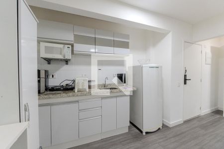 Studio à venda com 28m², 1 quarto e sem vaga Studio à venda com 28m², 1 quarto e sem vagaCozinha