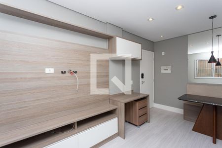 Sala  de apartamento à venda com 1 quarto, 40m² em Canhema, Diadema