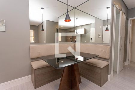 Sala  de apartamento à venda com 1 quarto, 40m² em Canhema, Diadema