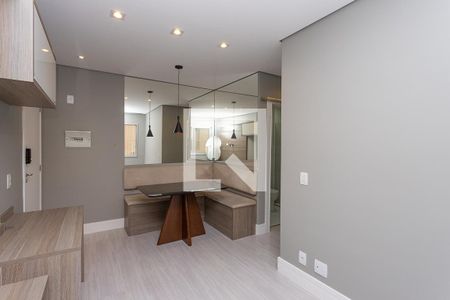 Sala  de apartamento à venda com 1 quarto, 40m² em Canhema, Diadema