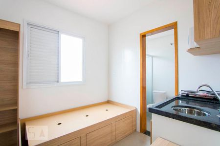 Quarto/Cozinha de kitnet/studio para alugar com 1 quarto, 11m² em Vila São Pedro, Santo André