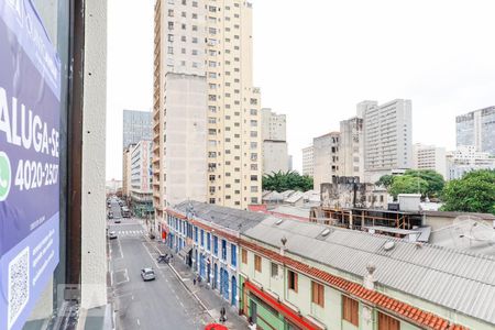 Vista da Sala de apartamento à venda com 1 quarto, 48m² em Centro, São Paulo