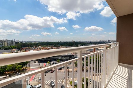 Varanda do Quarto e Sala de apartamento para alugar com 1 quarto, 30m² em Casa Verde, São Paulo