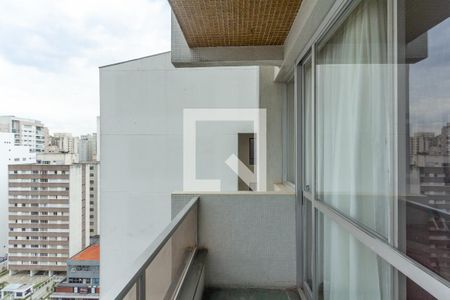 Varanda de apartamento à venda com 3 quartos, 166m² em Moema, São Paulo