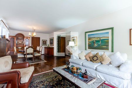 Sala de apartamento à venda com 3 quartos, 166m² em Moema, São Paulo