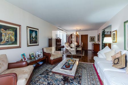 Sala de apartamento à venda com 3 quartos, 166m² em Moema, São Paulo