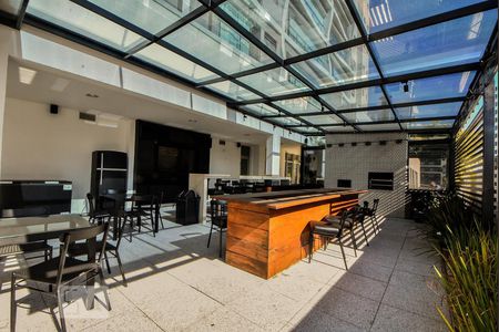 Studio para alugar com 32m², 1 quarto e 1 vaga Studio para alugar com 32m², 1 quarto e 1 vagaChurrasqueira