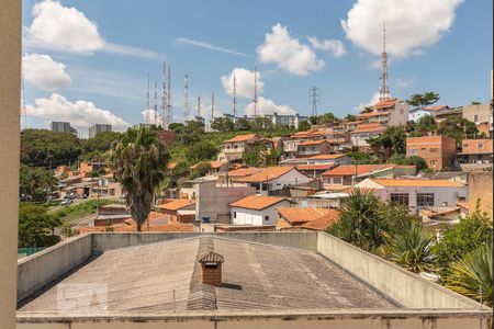 Vista da Sala de apartamento à venda com 2 quartos, 50m² em Vila Carminha, Campinas