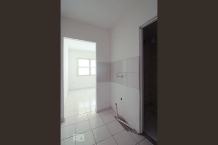 Cozinha de kitnet/studio à venda com 1 quarto, 24m² em Centro Histórico, Porto Alegre