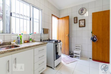 Cozinha de casa de condomínio à venda com 2 quartos, 74m² em Vila Arriete, São Paulo