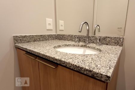 Apartamento para alugar com 66m², 2 quartos e 2 vagasDetalhe lavabo - Pia