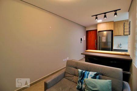 Sala de apartamento para alugar com 2 quartos, 50m² em Vila Dora, Santo André