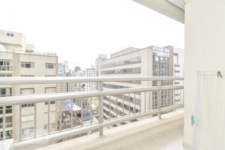 varanda de apartamento para alugar com 2 quartos, 48m² em Consolação, São Paulo