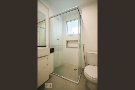 Banheiro da Suíte de apartamento para alugar com 1 quarto, 43m² em Centro, Campinas