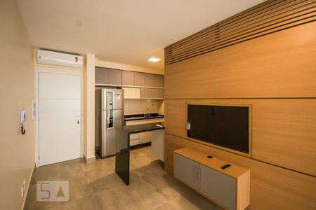 Sala de apartamento para alugar com 1 quarto, 43m² em Centro, Campinas