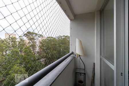 Varanda da Sala de apartamento para alugar com 2 quartos, 50m² em Vila Santa Teresa (zona Sul), São Paulo