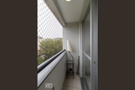 Varanda da Sala de apartamento para alugar com 2 quartos, 50m² em Vila Santa Teresa (zona Sul), São Paulo