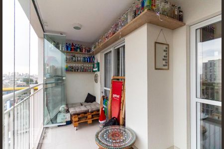 Varanda de kitnet/studio à venda com 1 quarto, 34m² em Ipiranga, São Paulo
