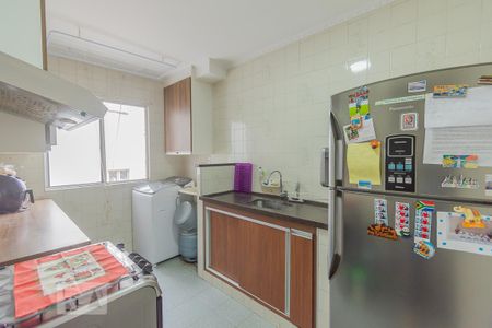 Cozinha de apartamento à venda com 2 quartos, 55m² em Conjunto Residencial Souza Queiroz, Campinas
