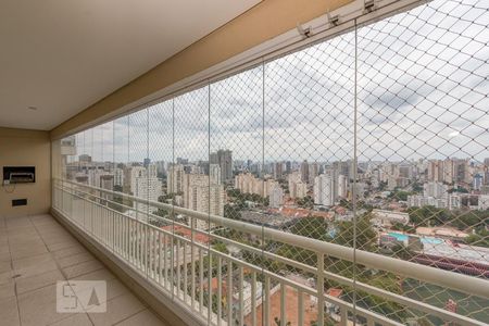Varanda da Sala de apartamento à venda com 3 quartos, 149m² em Santo Amaro, São Paulo