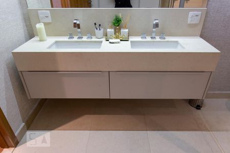 Apartamento para alugar com 68m², 1 quarto e 2 vagas Apartamento para alugar com 68m², 1 quarto e 2 vagasDetalhe do Banheiro da Suite