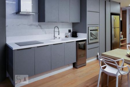 Cozinha - Armários de apartamento para alugar com 1 quarto, 68m² em Recreio dos Bandeirantes, Rio de Janeiro