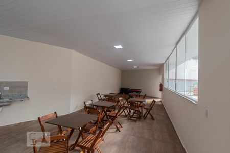 Área comum - Salão de festas de apartamento para alugar com 2 quartos, 60m² em Vila Sao Vicente, São Paulo