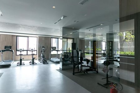 Apartamento para alugar com 25m², 1 quarto e sem vaga Apartamento para alugar com 25m², 1 quarto e sem vagaAcademia