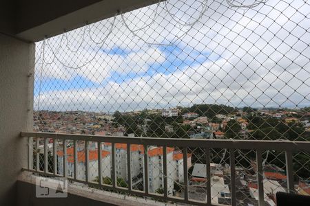Varanda da Sala de apartamento para alugar com 2 quartos, 47m² em Jardim do Lago, São Paulo