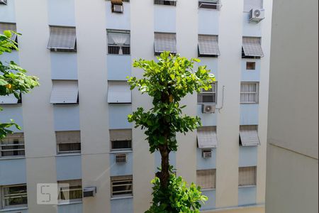 Vista da Sala/Quarto de kitnet/studio para alugar com 1 quarto, 35m² em Tijuca, Rio de Janeiro