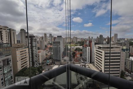 Vista da Sala de apartamento à venda com 2 quartos, 58m² em Jardim Paulista, São Paulo