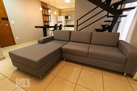 Detalhe da Sala de apartamento para alugar com 2 quartos, 80m² em Setor Bueno, Goiânia