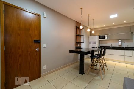 Sala de Jantar de apartamento para alugar com 2 quartos, 80m² em Setor Bueno, Goiânia