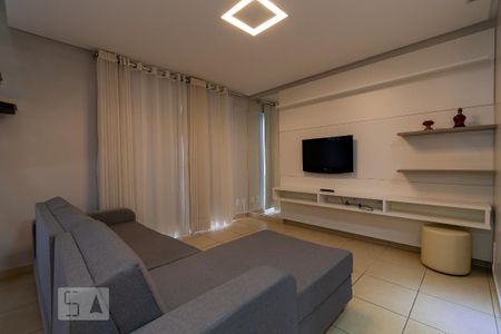 Sala de apartamento para alugar com 2 quartos, 80m² em Setor Bueno, Goiânia