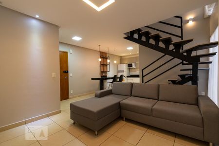 Sala de apartamento para alugar com 2 quartos, 80m² em Setor Bueno, Goiânia