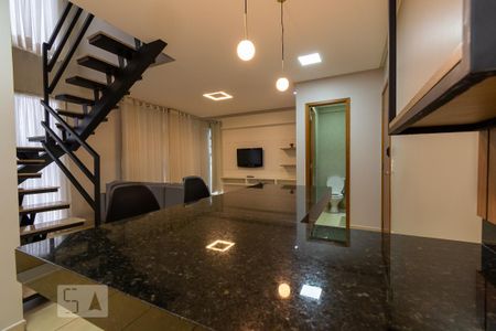 Sala de Jantar de apartamento para alugar com 2 quartos, 80m² em Setor Bueno, Goiânia