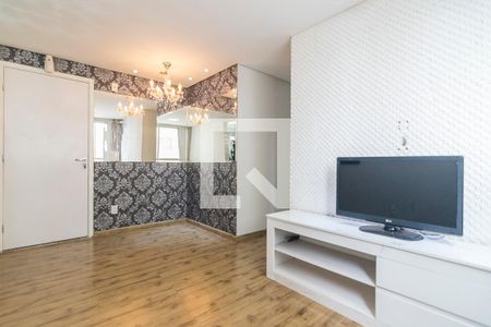 Sala de apartamento à venda com 2 quartos, 48m² em Vila Homero Thon, Santo André