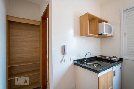 Quarto/Cozinha de kitnet/studio para alugar com 1 quarto, 10m² em Vila São Pedro, Santo André