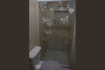 Casa para alugar com 55m², 2 quartos e 2 vagasDetalhe banheiro