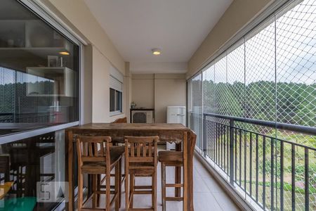 Varanda Gourmet de apartamento para alugar com 3 quartos, 110m² em Alphaville, Santana de Parnaíba