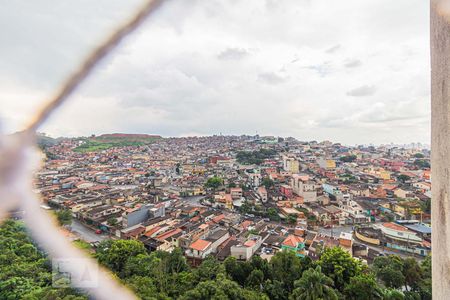 Vista da Sala de apartamento para alugar com 2 quartos, 49m² em Parque São Vicente, Santo André