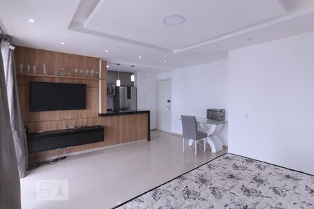 Sala de apartamento à venda com 1 quarto, 55m² em Vila Anastácio, São Paulo