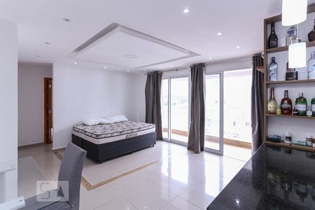 Sala de apartamento à venda com 1 quarto, 55m² em Vila Anastácio, São Paulo