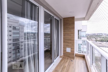 Varanda Sala de apartamento à venda com 1 quarto, 55m² em Vila Anastácio, São Paulo