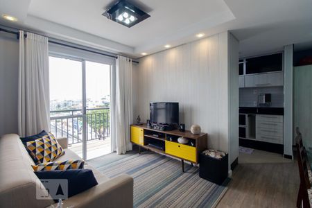 Sala de apartamento à venda com 2 quartos, 50m² em Quinta da Paineira, São Paulo