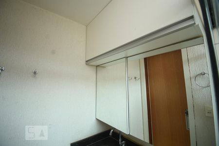 Banheiro de apartamento para alugar com 1 quarto, 26m² em Setor Habitacional Vicente Pires, Brasília