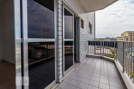 Apartamento à venda com 72m², 2 quartos e 2 vagasVaranda do Quarto 1 e 2