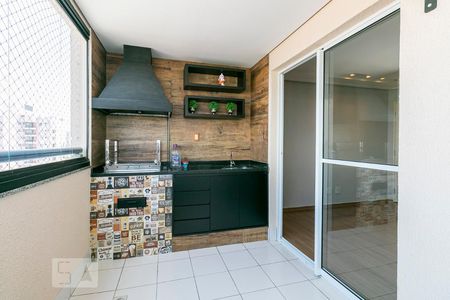 Varanda gourmet de apartamento à venda com 3 quartos, 115m² em Vila Bertioga, São Paulo